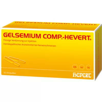 GELSEMIUM COMP.Hevert ampuller, 100 ml