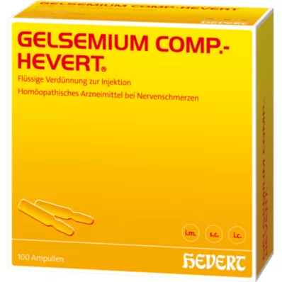 GELSEMIUM COMP.Hevert ampuller, 200 ml