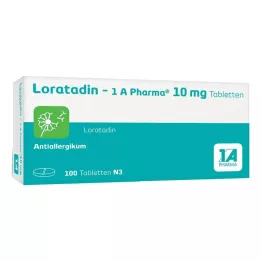 LORATADIN-1A Pharma Tabletter, 100 stk