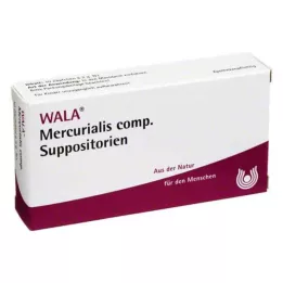 MERCURIALIS COMP.Suppositorier, 10X2 g