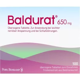 BALDURAT Filmovertrukne tabletter, 100 stk