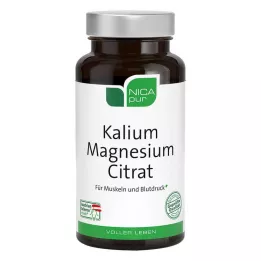 NICAPUR Kalium Magnesium Citrat Kapsler, 60 stk