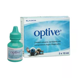 OPTIVE Øjendråber, 3X10 ml