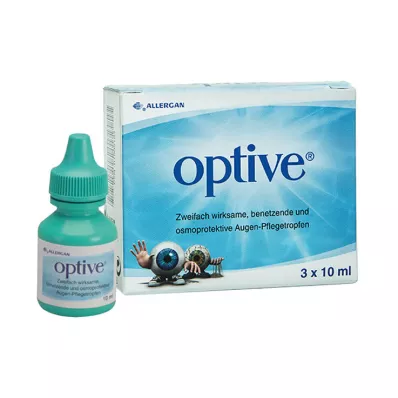 OPTIVE Øjendråber, 3X10 ml