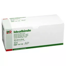 IDEALBINDE Lohmann 10 cmx5 m med løkke, 10 stk