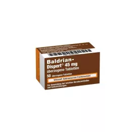 BALDRIAN DISPERT 45 mg overtrukne tabletter, 50 stk