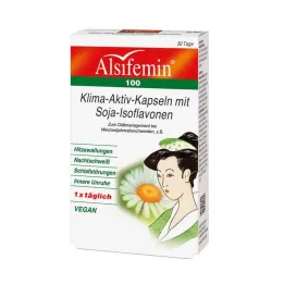ALSIFEMIN 100 Climate Active with Soya 1x1 Kapsler, 30 stk