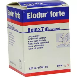 ELODUR stærk kompressionsbandage 8 cmx7 m, 1 stk