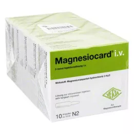 MAGNESIOCARD i.v. Injektionsopløsning, 50X10 ml