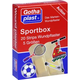 GOTHAPLAST Sportbox strips i 5 størrelser, 20 stk