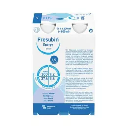 FRESUBIN ENERGY DRINK Neutral drikkedunk, 4X200 ml