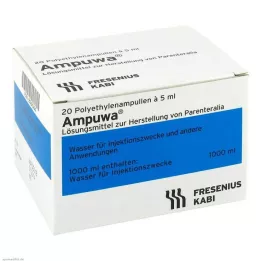 AMPUWA Plastforstærker. Injektions-/infusionsopløsning, 20X5 ml