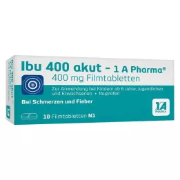 IBU 400 akut-1A Pharma filmovertrukne tabletter, 10 stk