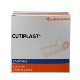 CUTIPLAST 6 cmx5 m sårforbinding i dispenser, 1 stk