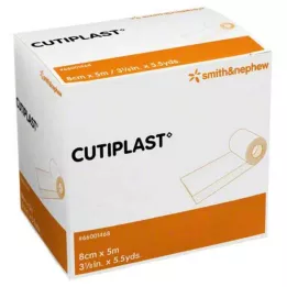 CUTIPLAST 8 cmx5 m sårforbinding i dispenser, 1 stk