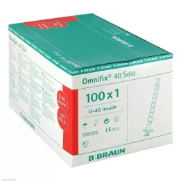 OMNIFIX Solo Insulinspr.1 ml U40, 100X1 ml