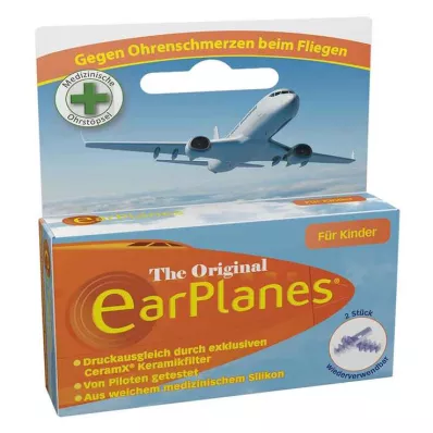 EARPLANES Barn/Kort, 2 stk EARPLANES Barn/Kort, 2 stk