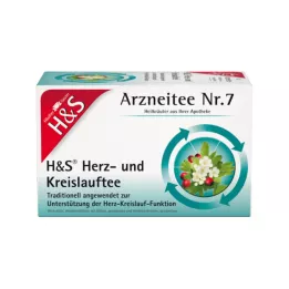 H&amp;S Heart Circulation Tea Filterposer, 20X2,0 g