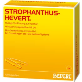 STROPHANTHUS HEVERT Ampuller, 100 stk