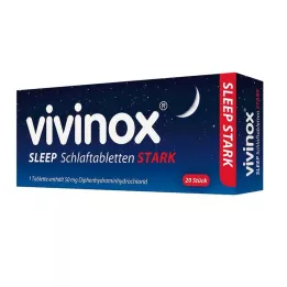 VIVINOX Sove sovetabletter stærke, 20 stk
