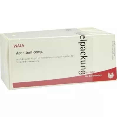 ACONITUM COMP.ampuller, 50x1 ml ACONITUM COMP.ampuller, 50x1 ml