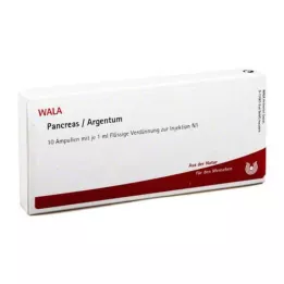 PANCREAS/ARGENTUM ampuller, 10x1 ml