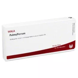 PULMO/FERRUM ampuller, 10x1 ml