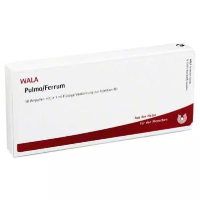 PULMO/FERRUM ampuller, 10x1 ml