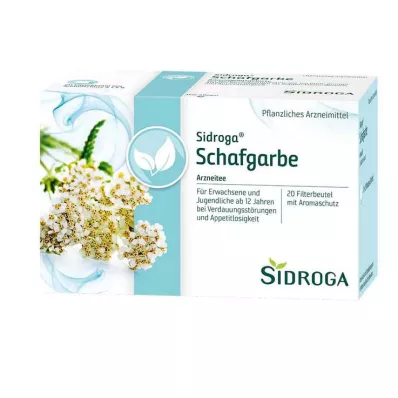 SIDROGA Yarrow te filterpose, 20x1,5 g