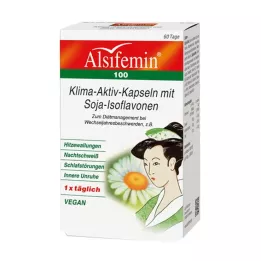 ALSIFEMIN 100 Climate Active with Soya 1x1 Kapsler, 60 stk