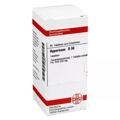 HYPERICUM D 30 tabletter, 80 timer