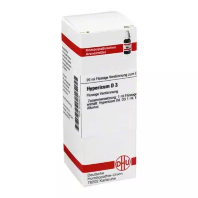 HYPERICUM D3 Fortynding, 20 ml HYPERICUM D3 Fortynding, 20 ml