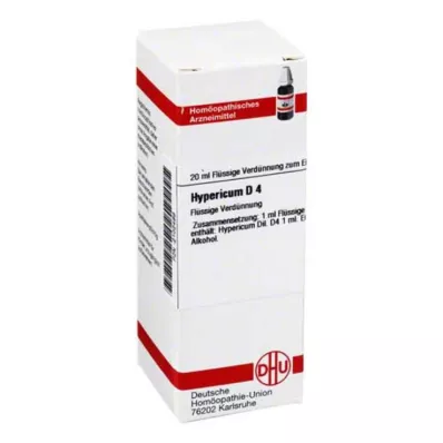 HYPERICUM D 4 Fortynding, 20 ml HYPERICUM D 4 Fortynding, 20 ml