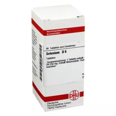 SELENIUM D 6 tabletter, 80 stk SELENIUM D 6 tabletter, 80 stk
