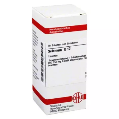 SELENIUM D 12 tabletter, 80 stk SELENIUM D 12 tabletter, 80 stk