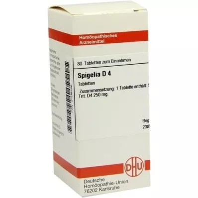 SPIGELIA D 4 tabletter, 80 timer SPIGELIA D 4 tabletter, 80 timer