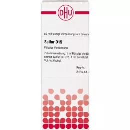 SULFUR D 15 Fortynding, 50 ml