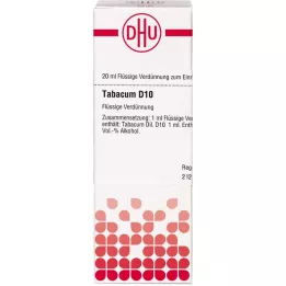 TABACUM D 10 Fortynding, 20 ml