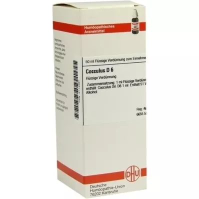 COCCULUS D6 Fortynding, 50 ml