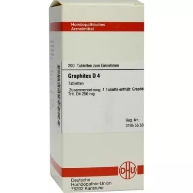 GRAPHITES D 4 tabletter, 200 stk GRAPHITES D 4 tabletter, 200 stk
