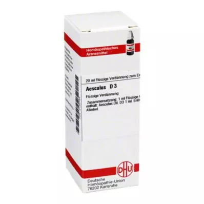 AESCULUS D3 Fortynding, 20 ml