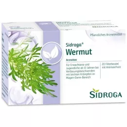 SIDROGA Tefilterposer af malurt, 20X1,0 g