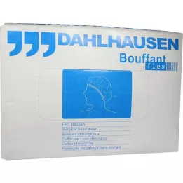 OP-HAUBE Bouffant Flex grøn, 100 stk