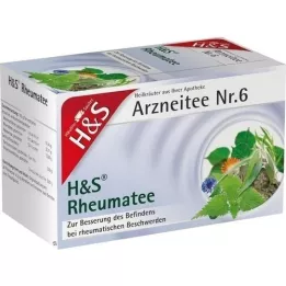 H&amp;S Rheumate tefilterpose, 20X2,0 g