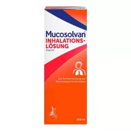 MUCOSOLVAN Inhalationsopløsning 15 mg opløsning til forstøver, 100 ml