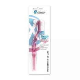 MIRADENT Tandprotesebørste Protho Brush pink trans., 1 stk