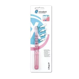 MIRADENT Spidsbørstesæt I-Prox P tra.pink 1H.4B., 1 stk