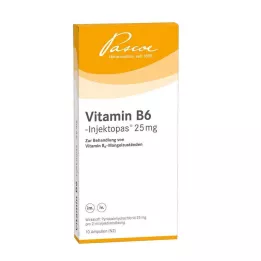 VITAMIN B6-INJEKTOPAS 25 mg opløsning til injektion, 10X2 ml