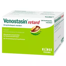 VENOSTASIN retard 50 mg hård kapsel med vedvarende frigivelse, 200 stk