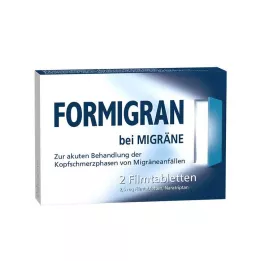 FORMIGRAN Filmovertrukne tabletter, 2 stk